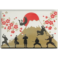 #フロンティア 身辺雑貨 マグネット  忍者と富士山 IM-024