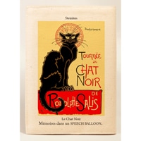 #スピーチバルーン ブックカバー 文庫カバーv 文庫版 Steinlen-Le Chat Noir B-510-70