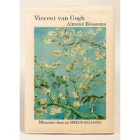 #スピーチバルーン ブックカバー 文庫版カバーｖ A6 Gogh-Almond B-514-48