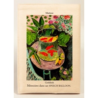 #スピーチバルーン ブックカバー 文庫版カバーｖ A6 Matisse-Goldfish B-516-22