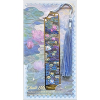 #スピーチバルーン 読書関連小物 Story･Markers 金属製 Monet-Water･Lilies･BL B-626-10