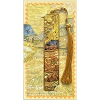 #スピーチバルーン 読書関連小物 Story･Markers 金属製 Gogh-Reaper･and･Sun B-626-14