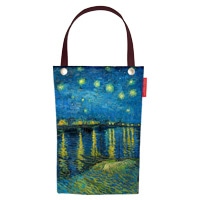 #スピーチバルーン ホルダーv ペットボトルホルダーv 500ｍL Gogh-Over the Rhone Z-929-02