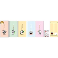 #パインブック 祝儀用品 おもしろ金封･パステル  パンダ s414013