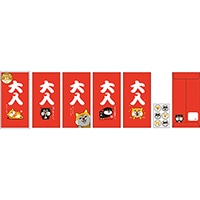 #パインブック 祝儀用品 おもしろ金封･大入  柴いぬ s414016