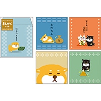 #パインブック 祝儀用品 ましかくぽち袋  柴いぬ s513012
