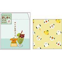#パインブック(国内販売のみ） 慶弔用品 ましかくぽち袋・ふうズー  和食和菓子 h604013