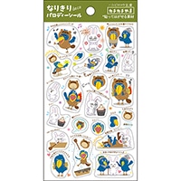 #パインブック シール なりきり･デコシール  カチカチ山ハシビロコウ t603017