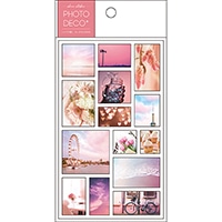 #パインブック シール トレペシール･フォト  ピンク t605011