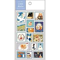 #パインブック シール トレペシール･リトルアトリエ  ブルー t606012