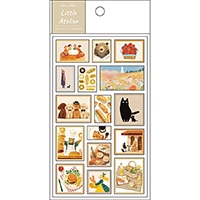 #パインブック シール トレペシール･リトルアトリエ  ベージュ t606014