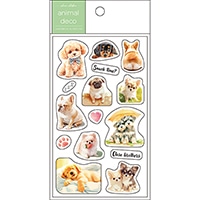 #パインブック シール トレペシール･アニマル  いぬ色々 t608014