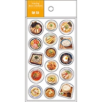 #パインブック シール トレペシール･たべもの  麺類　 t613012