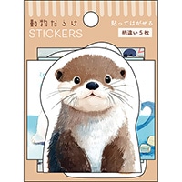 #パインブック シール ステッカーセット･動物だらけ  小さい動物 t616013
