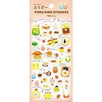 #パインブック(国内販売のみ） シール ぷくキラシール・ふうズー  喫茶カフェ h601011