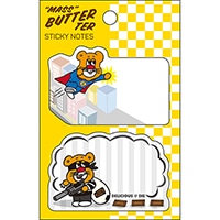 #パインブック(国内販売のみ） 付箋 バターマスター･ふせん　  ヒーローと泥棒 u601012