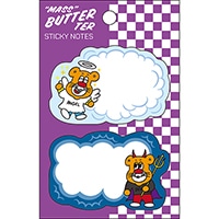 #パインブック(国内販売のみ） 付箋 バターマスター･ふせん　  天使と悪魔 u601013