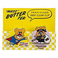 #パインブック(国内販売のみ） 事務小物 バターマスター･2WAYクリップ  ヒーローと泥棒 u602014