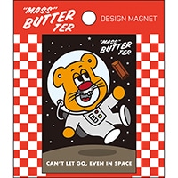 #パインブック(国内販売のみ） 事務小物 バターマスター･マグネット　  宇宙食？ u604014