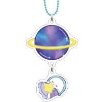 #サザンDSクリエイト キ－ホルダ－ 惑星とおばけキ－チェ－ン  星とおばけ 19984