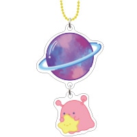 #サザンDSクリエイト キ－ホルダ－ 惑星とおばけキ－チェ－ン  星とエイリアン 19986