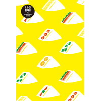 #古川紙工  レトロ印刷ポストカード  サンドイッチ HJ013