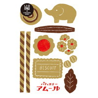 #古川紙工  レトロ印刷ポストカード  クッキー缶 HJ023
