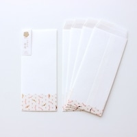 #古川紙工 レター 美濃和紙･封筒  麻の葉文様 fuku1-0019