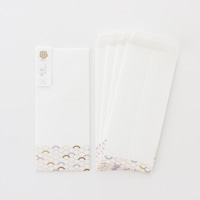 #古川紙工 レター 美濃和紙･封筒  青海波文様 fuku1-0020