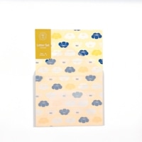 #古川紙工 レター 美濃和紙･レターセット  梅 fuku2-0004