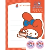 #古川紙工(国内販売のみ） レターセット ダイカットミニレターセット  マイメロディ SS26