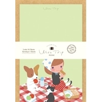 #古川紙工(国内販売のみ） レター ミニレターセット  PICNIC LT736