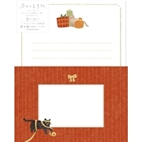 #古川紙工 レターセット 今日のお手紙レターセット  プレゼントとにゃんこ LLL495