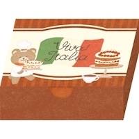 #古川紙工 メモ 箱入りメモ･イタリア  デザートくま LM369