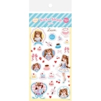 #古川紙工(国内販売のみ） シール 透明シールシート  ケーキショップ QS353