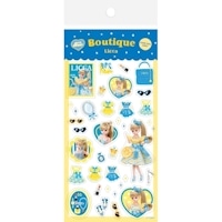 #古川紙工(国内販売のみ） シール 透明シールシート  ブティック QS354