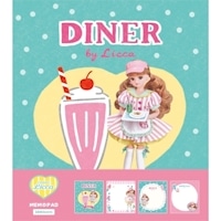 #古川紙工(国内販売のみ） メモ帳 メモパッド  ダイナーカフェ LM375