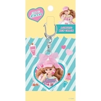 #古川紙工(国内販売のみ） 身辺雑貨 リボン付きアクリルキーホルダー  ダイナーカフェ QE181