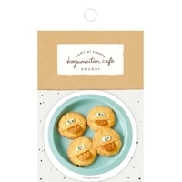 #古川紙工(国内販売のみ） シール こぐまいたんカフェ･ステッカー  ぱくべぇー QZ72