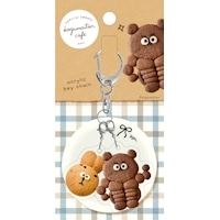 #古川紙工(国内販売のみ） キーホルダー こぐまいたんカフェ･アクリルキーホルダー 2連 クマッスル QE190