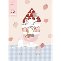 #古川紙工(国内販売のみ） クリアファイル トビマツショウイチロウ･クリアファイル A5 いちごスイーツ QE214