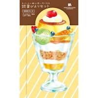 #古川紙工 読書関連小物 読書びよりセット ブックカバー・しおり:各1枚入 プリンパフェ QE240