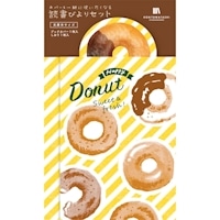 #古川紙工 読書関連小物 読書びよりセット ブックカバー・しおり:各1枚入 ドーナツ QE241