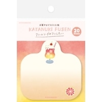 #古川紙工 付箋 型抜き付箋  ソーダにゃんこ QF282