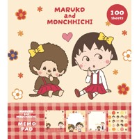 #古川紙工(国内販売のみ） メモ帳 メモパッド 100Sheet まる子＋モンチッチ LM446