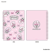 #フタバ(国内販売のみ） ノート エスターバニー･リングノート B6 リボン F0652504