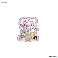 #フタバ(国内販売のみ） シール エスターバニー･ダイカットステッカー  カフェ F0652518