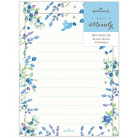 #日本ホールマーク(国内販売のみ） レター ミニレターセットMerrily  ブルー 844790