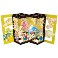 #日本ホールマーク(国内販売のみ） カード 多目的･立体ディスニー金屏風ハローニ  立体ディスニー金屏風ハローニ 849603