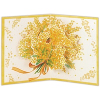 #日本ホールマーク(国内販売のみ） カード 多目的･立体ミモザブーケ  立体ミモザブーケ 849764